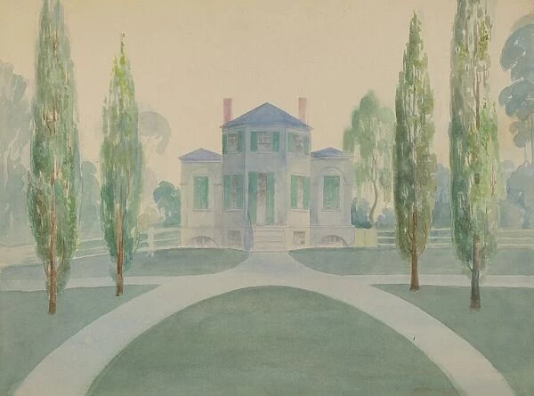 House of Benjamine C. Moore, c. 1936. Creator: Gladys Cook