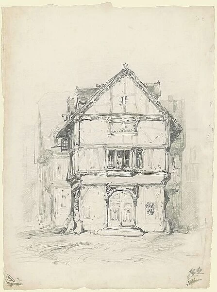 House, c. 1835-1840. Creator: Seth Wells Cheney