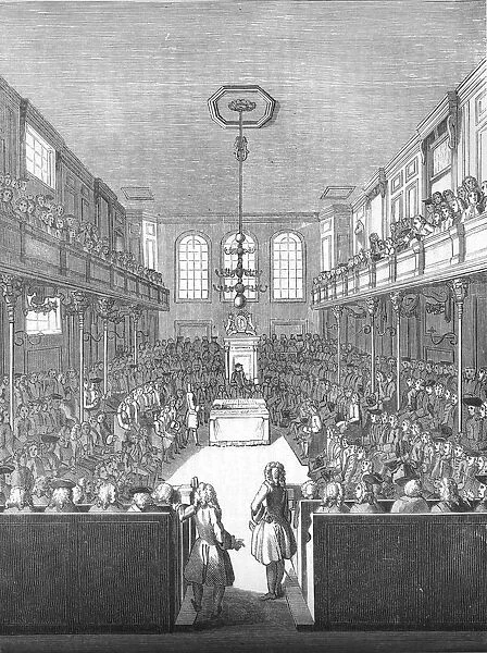 House of Commons in the time of George II, 1845