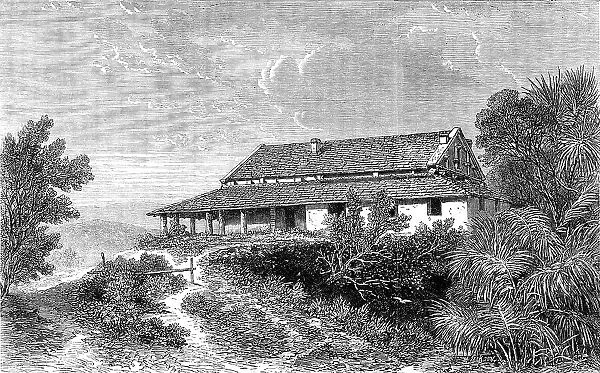 The house, at Dhurumsalla, in which the Earl of Elgin, Governor-General of India, died, 1864. Creator: Unknown