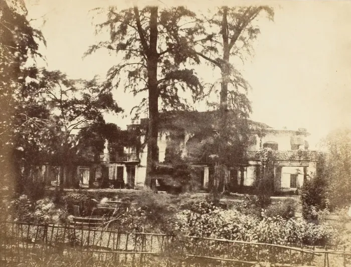 Framed Print : Our House, Dum Dum, 1850s. Creator: Captain R. B. Hill Framed Print : Our House, Dum Dum, 1850s. Creator: Captain R. B. Hill