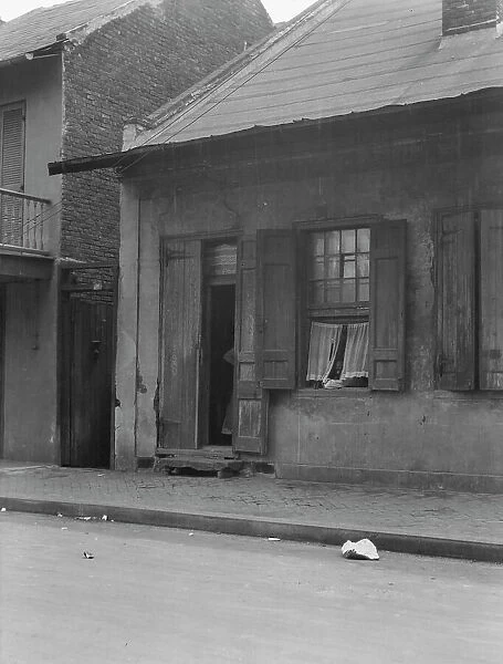 House in the French Quarter, New Orleans, between 1920 and 1926. Creator: Arnold Genthe