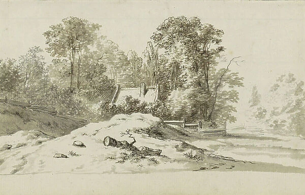 House in a landscape, 1783. Creator: Johannes Huibert Prins