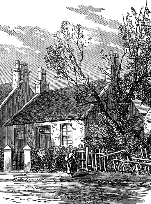 Framed Print : House where Livingstone dwelt in his youth, 1874. Creator: Unknown Framed Print : House where Livingstone dwelt in his youth, 1874. Creator: Unknown