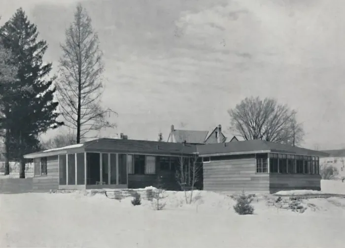 Framed Print : House at Madison, Wis. By William Kaeser, 1942 Framed Print : House at Madison, Wis. By William Kaeser, 1942