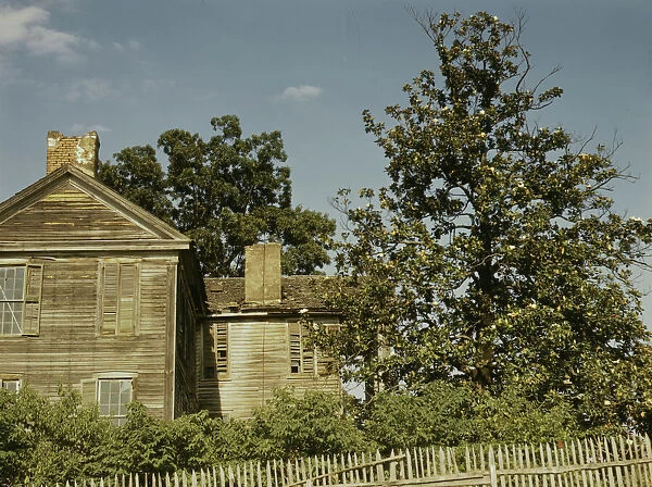 House near White Plains, Georgia?, ca. 1941. Creators: Marion Post Wolcott, Jack Delano
