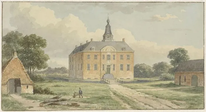 Framed Print : The house Nettelhorst, near Lochem, 1825-1879. Creator: Christianus Hendricus Hein Framed Print : The house Nettelhorst, near Lochem, 1825-1879. Creator: Christianus Hendricus Hein