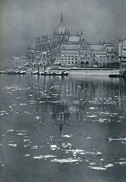 The House of Parliament, Budapest, c1932. Artist: Rudolf Balogh