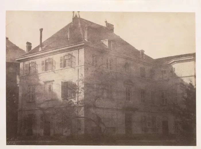 Framed Print : House in Pau, 1854. Creator: W. H. G. (French) Framed Print : House in Pau, 1854. Creator: W. H. G. (French)