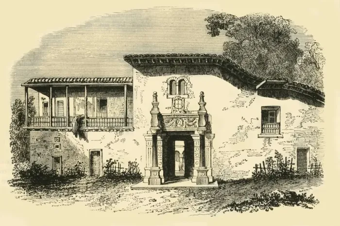 Framed Print : House of Pizarro, Cuzco, 1890. Creator: Unknown Framed Print : House of Pizarro, Cuzco, 1890. Creator: Unknown