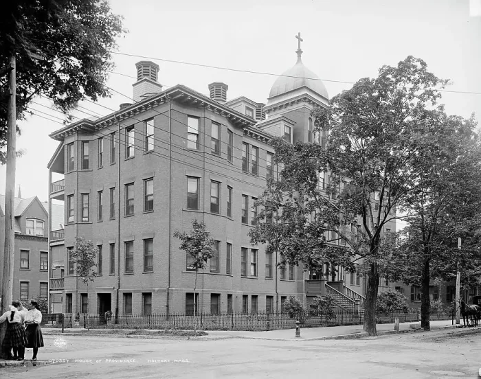 Framed Print : House of Providence, Holyoke, Mass. between 1900 and 1910. Creator: Unknown Framed Print : House of Providence, Holyoke, Mass. between 1900 and 1910. Creator: Unknown