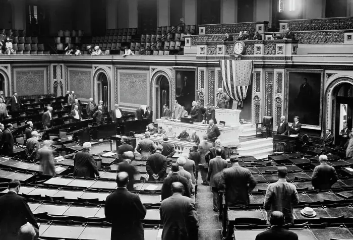 Framed Print : House in session. May 1911. Creator: Bain News Service Framed Print : House in session. May 1911. Creator: Bain News Service