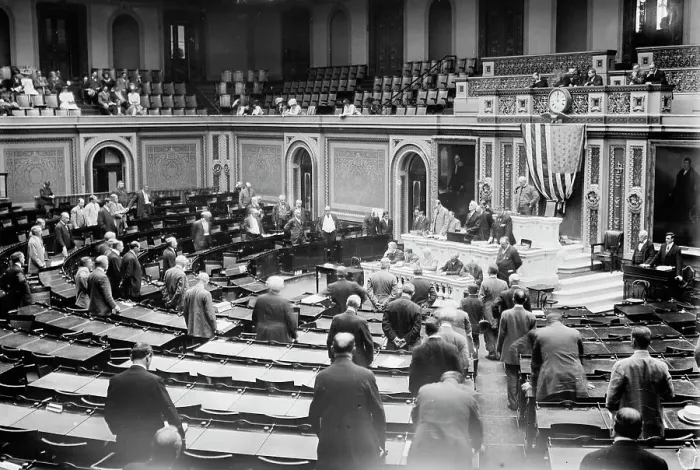 Framed Print : House in session. May 1911. Creator: Bain News Service