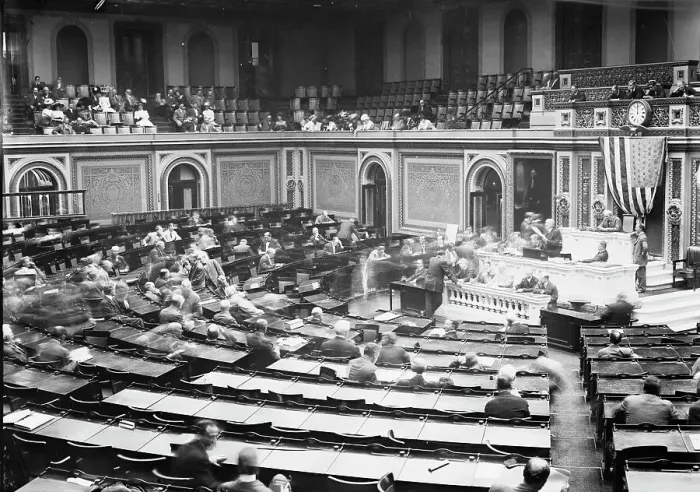 Framed Print : House in session. May 1911. Creator: Bain News Service Framed Print : House in session. May 1911. Creator: Bain News Service