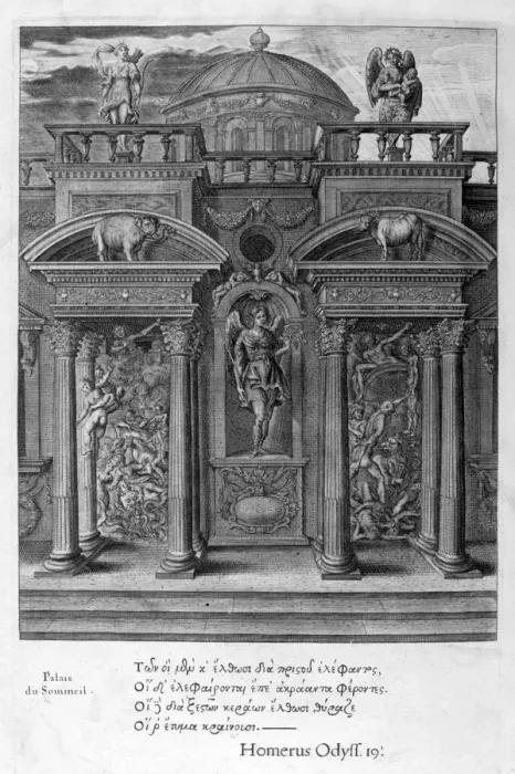 Framed Print : The House of Sleep, 1655. Artist: Michel de Marolles Framed Print : The House of Sleep, 1655. Artist: Michel de Marolles