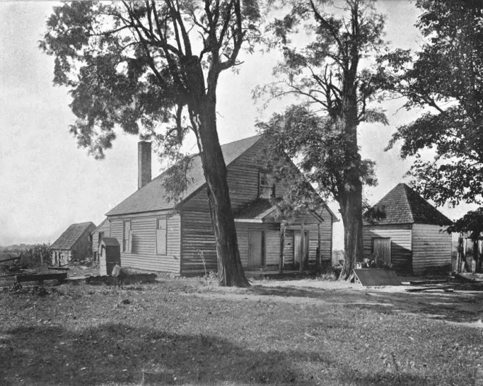 Framed Print : House in which Stonewall Jackson died, Richmond, Virginia, USA, c1900. Creator: Unknown Framed Print : House in which Stonewall Jackson died, Richmond, Virginia, USA, c1900. Creator: Unknown