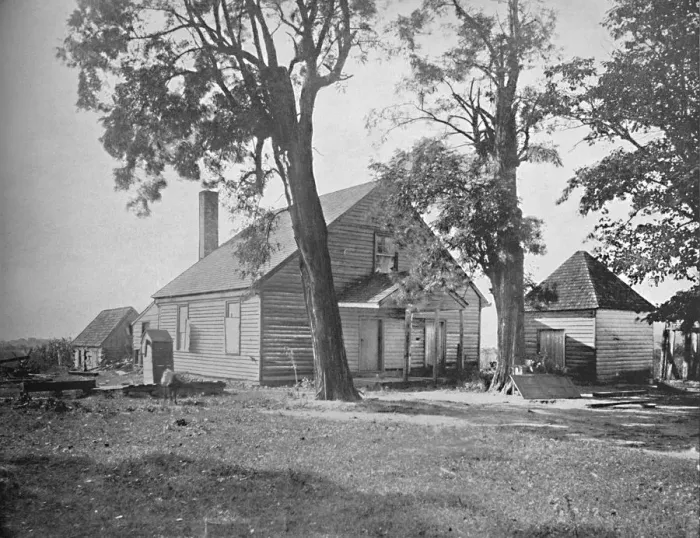 Framed Print : House in Which Stonewall Jackson Died, Richmond, Virginia, c1897. Creator: Unknown Framed Print : House in Which Stonewall Jackson Died, Richmond, Virginia, c1897. Creator: Unknown