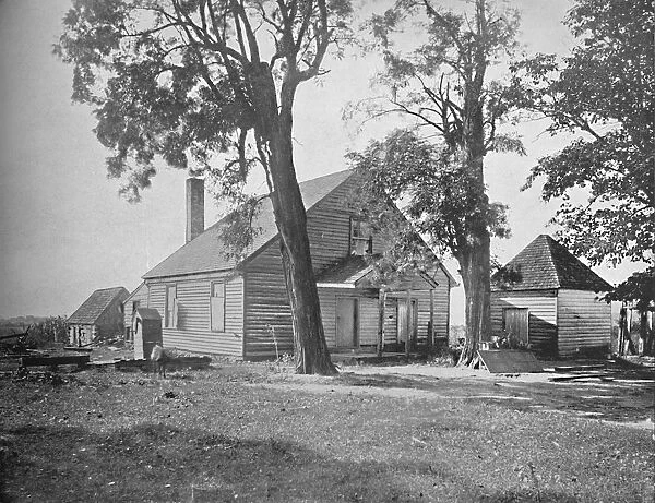House in Which Stonewall Jackson Died, Richmond, Virginia, c1897. Creator: Unknown
