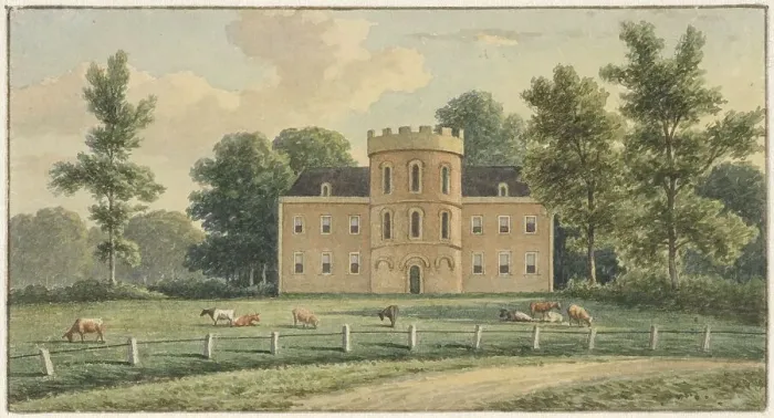Framed Print : The house De Wildenborch, near Lochem, 1825-1879. Creator: Christianus Hendricus Hein Framed Print : The house De Wildenborch, near Lochem, 1825-1879. Creator: Christianus Hendricus Hein
