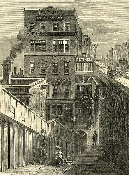 The Houses in Waterloo Bridge Road, (c1878). Creator: Unknown