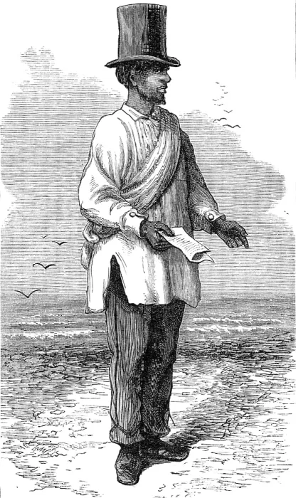 Framed Print : Hova Beach Governor at Morondova, Madagascar, 1881. Creator: Unknown Framed Print : Hova Beach Governor at Morondova, Madagascar, 1881. Creator: Unknown