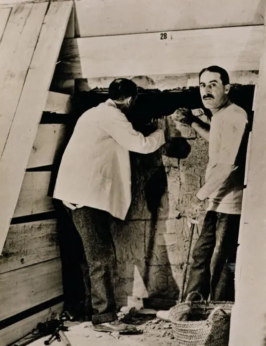 Framed Print : Howard Carter, British archaeologist, in the Valley of the Kings, Egypt, 1922. Artist Framed Print : Howard Carter, British archaeologist, in the Valley of the Kings, Egypt, 1922. Artist