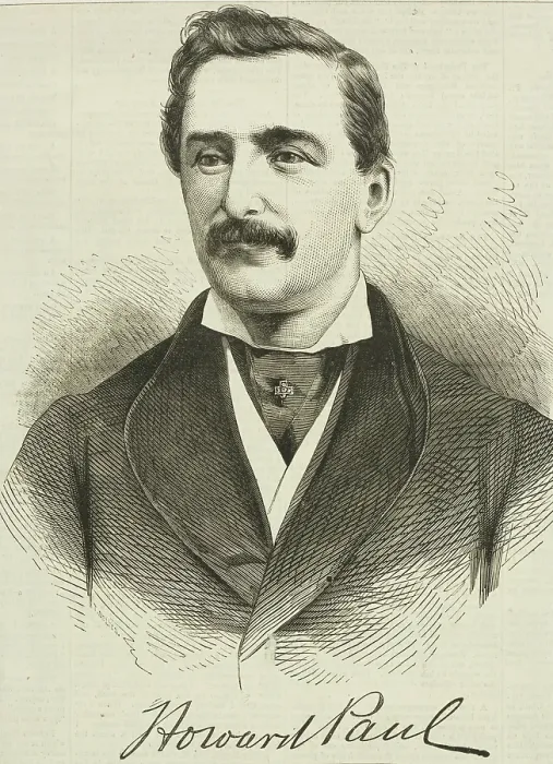 Framed Print : Howard Paul, 1865. Creator: Unknown Framed Print : Howard Paul, 1865. Creator: Unknown