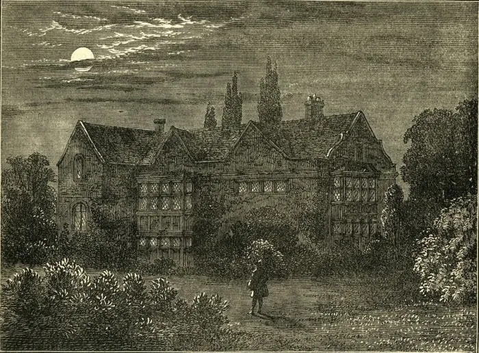 Framed Print : Howards House, at Clapton, about 1800, (c1876). Creator: Unknown Framed Print : Howards House, at Clapton, about 1800, (c1876). Creator: Unknown