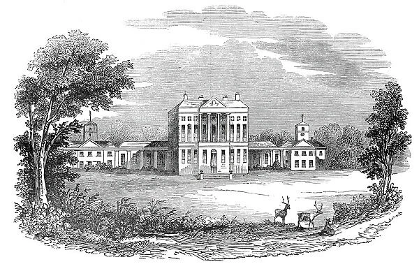 Howick Hall, 1845. Creator: Unknown