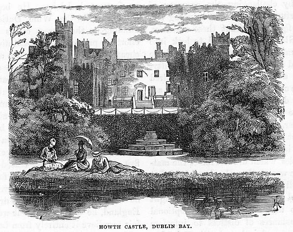 Howth Castle, Dublin Bay, 19th century