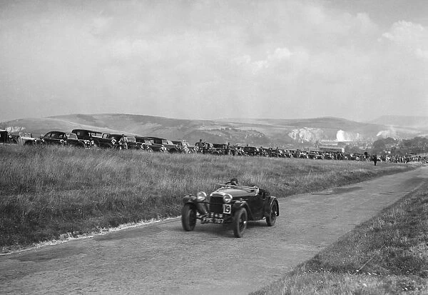 HRG of W Boddy competing at the Bugatti Owners Club Lewes Speed Trials, Sussex, 1937