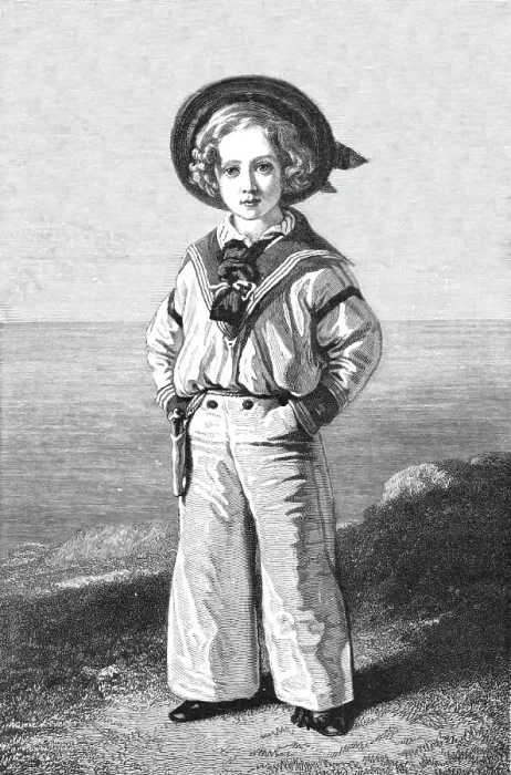 Framed Print : H.R.H. The Prince of Wales, at the age of Six; after F. Winterhalter, 1891 Creator: Franz Xaver Winterhalter Framed Print : H.R.H. The Prince of Wales, at the age of Six; after F. Winterhalter, 1891 Creator: Franz Xaver Winterhalter