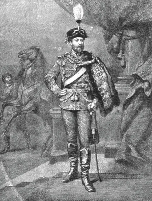 Framed Print : H.R.H. The Prince of Wales as Honorary Colonel of the Blucher (Fifth Prussian) Hussars, 1891. Creator: Unknown Framed Print : H.R.H. The Prince of Wales as Honorary Colonel of the Blucher (Fifth Prussian) Hussars, 1891. Creator: Unknown