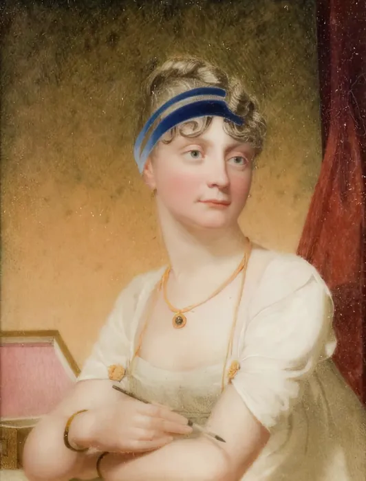 Framed Print : HRH Princess Augusta, 1807. Creator: Andrew Robertson Framed Print : HRH Princess Augusta, 1807. Creator: Andrew Robertson