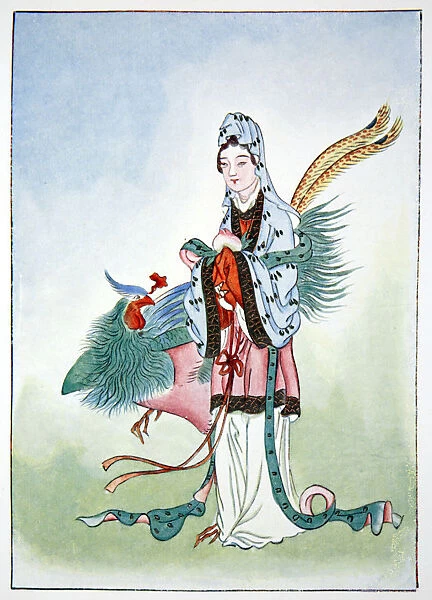 Hsi Wang Mu, ancient Chinese goddess, 1922