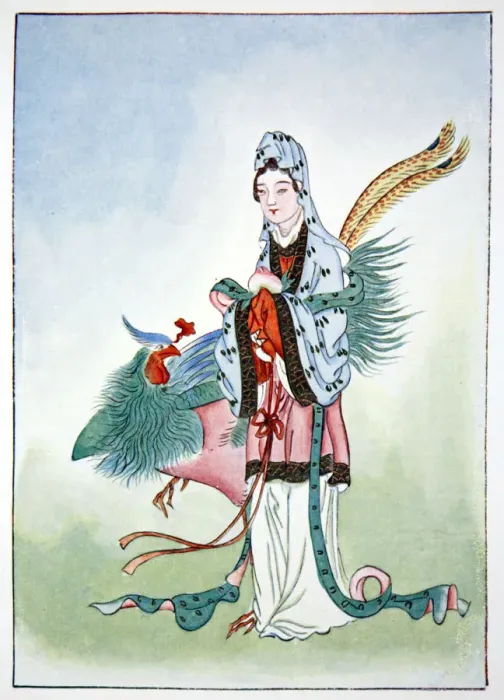 Framed Print : Hsi Wang Mu, ancient Chinese goddess, 1922 Framed Print : Hsi Wang Mu, ancient Chinese goddess, 1922