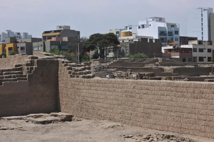 Framed Print : Huaca Pucllana Miraflores, Lima, Peru, 2015. Creator: Luis Rosendo Framed Print : Huaca Pucllana Miraflores, Lima, Peru, 2015. Creator: Luis Rosendo