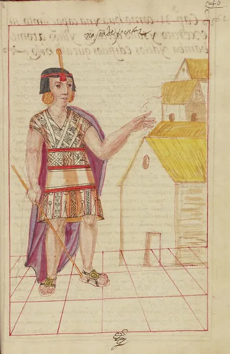 Framed Print : Huayna Capac at Tumibamba, completed in 1616. Creator: Unknown Framed Print : Huayna Capac at Tumibamba, completed in 1616. Creator: Unknown