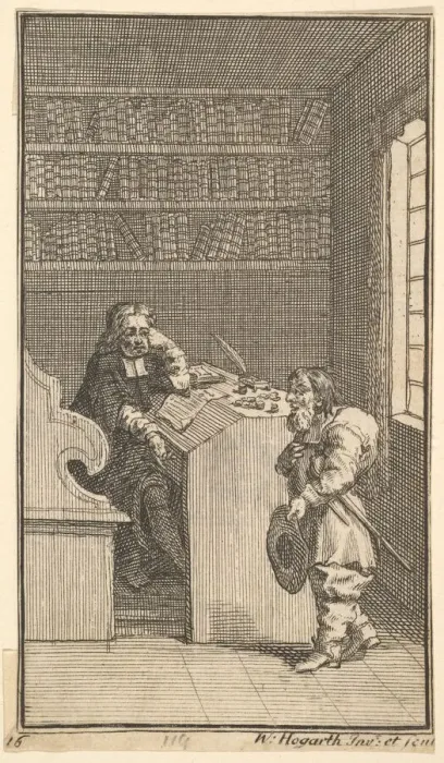 Framed Print : Hudibras and the Lawyer (Seventeen Small Illustrations for Samuel Butlers Hudibras, no Framed Print : Hudibras and the Lawyer (Seventeen Small Illustrations for Samuel Butlers Hudibras, no
