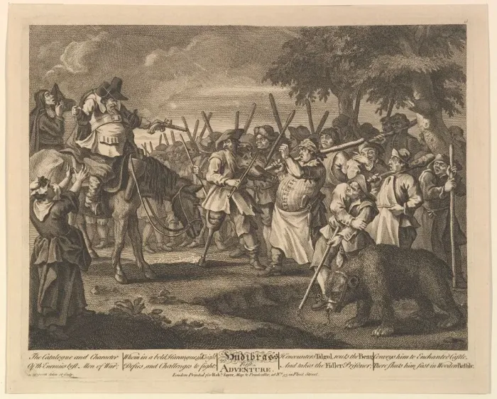 Framed Print : Hudibrass First Adventure (Twelve Large Illustrations for Samuel Butlers Hudibras, Pl Framed Print : Hudibrass First Adventure (Twelve Large Illustrations for Samuel Butlers Hudibras, Pl