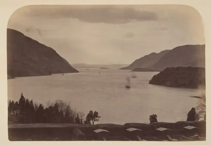 Framed Print : Hudson River Seen from United State Military Academy at West Point, New York, 1867 Framed Print : Hudson River Seen from United State Military Academy at West Point, New York, 1867