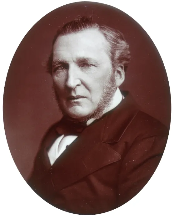Framed Print : Hugh McCalmont Cairns, politician and statesman, 1881. Creator: Lock & Whitfield Framed Print : Hugh McCalmont Cairns, politician and statesman, 1881. Creator: Lock & Whitfield