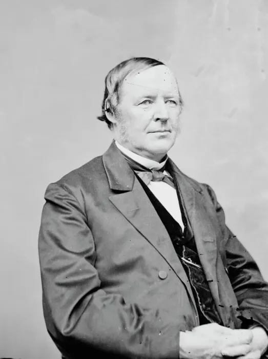 Framed Print : Hugh McColloch, between 1855 and 1865. Creator: Unknown Framed Print : Hugh McColloch, between 1855 and 1865. Creator: Unknown