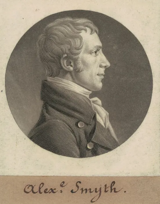 Framed Print : Hugh Smith, 1805. Creator: Charles Balthazar Julien Fevret de Saint-Memin Framed Print : Hugh Smith, 1805. Creator: Charles Balthazar Julien Fevret de Saint-Memin