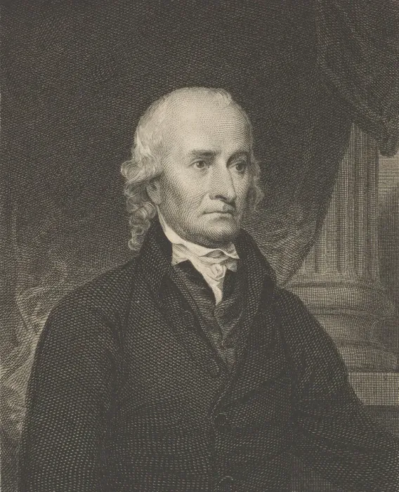 Framed Print : Hugh Williamson, M. D. L. L. D. (1735-1819), 1821. Creator: Asher Brown Durand Framed Print : Hugh Williamson, M. D. L. L. D. (1735-1819), 1821. Creator: Asher Brown Durand