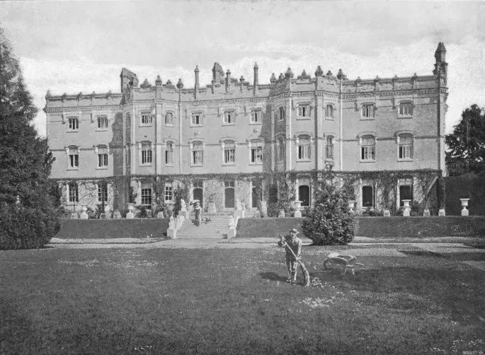 Framed Print : Hughenden Manor, c1896. Artist: JP Starling Framed Print : Hughenden Manor, c1896. Artist: JP Starling