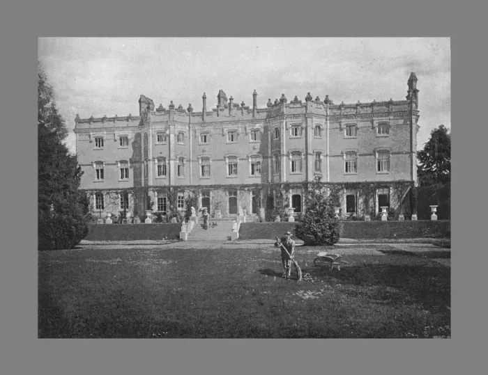 Framed Print : Hughenden Manor, c1900. Artist: JP Starling Framed Print : Hughenden Manor, c1900. Artist: JP Starling