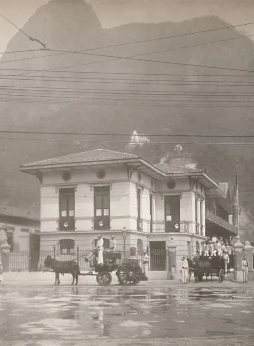 Framed Print : The Humaita District Fire Station, 1914 Framed Print : The Humaita District Fire Station, 1914