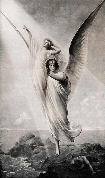 The Human Soul, 1894, (1911). Artist: Luis Ricardo Falero