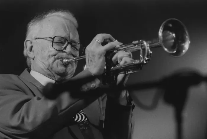 Framed Print : Humphrey Lyttelton, Brecon Jazz Festival, 1998. Creator: Brian Foskett Framed Print : Humphrey Lyttelton, Brecon Jazz Festival, 1998. Creator: Brian Foskett